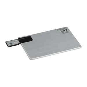 USB Karte aus Metall 4GB