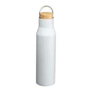 Trinkflasche aus recyceltem Edelstahl 